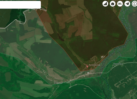 Карта бойових дій