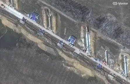 РФ побудувала базу для запуску реактивних дронів поблизу кордону України