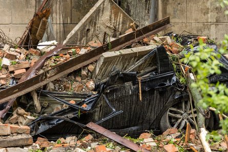 Последствия ракетного удара по Днепру 19 апреля