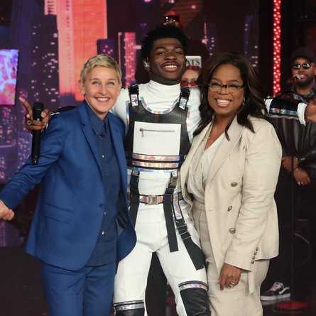 Опра Уинфри, Эллен Дедженерес, Lil Nas X