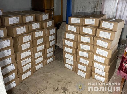 На Полтавщине воровали из фур товары на ходу