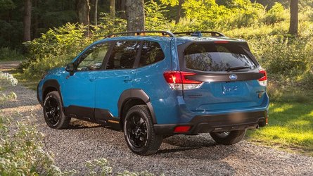 Subaru Forester, кроссовер, оффроад, оффроад, лісова дорога, лісник, Субару Форестер, зовнішність, інтер'єр, вид ззаду і збоку