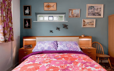 Супруги переделали жилье в дом 1970 года, бунгало, дом, жилье, атмосфера прошлого, ностальгия, аренда жилья, ремонт дома