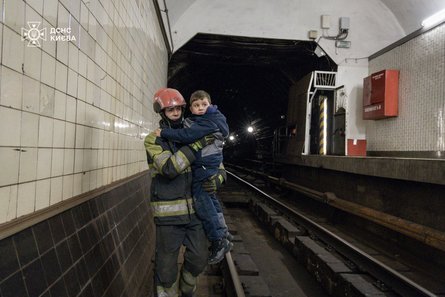 Эвакуация пассажиров из метро 31 января