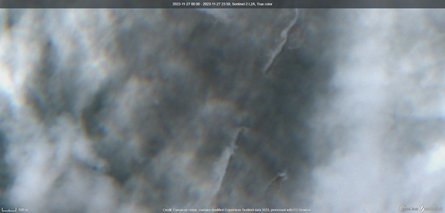 Боевые дельфины, спутниковые снимки