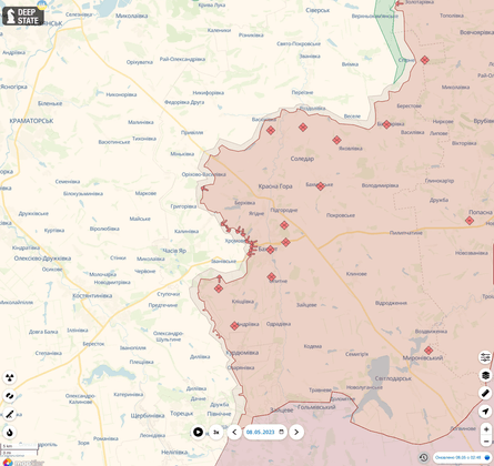 бои за бахмут