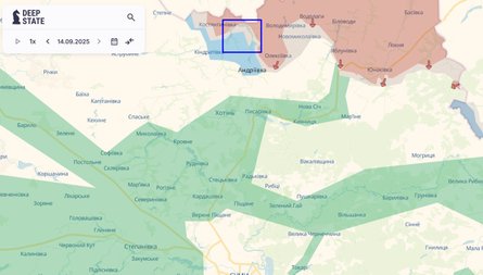 ВС РФ оставили позиции между Андреевкой и Алексеевкой 12 сентября
