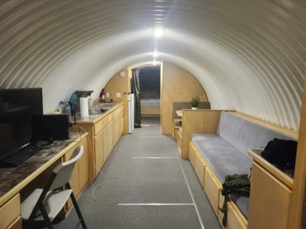 Внутренний интерьер бункера