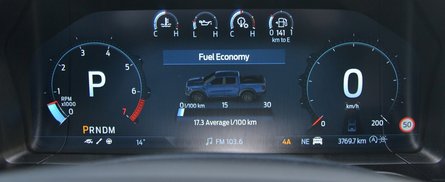 прилади Ford Ranger Raptor, Ford Ranger, новий Ford Ranger Raptor, пікап Ford