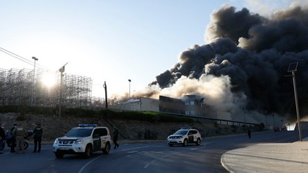 горить хамон, іспанія