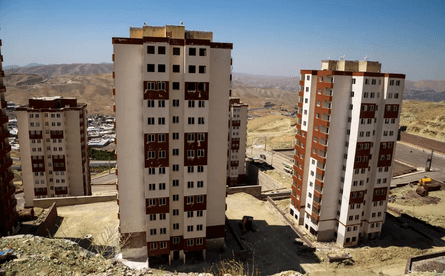 Райське місто, покинуте місто в Ірані, Пардіс, покинуте місто, місто-привид, не добудували місто, землетрус у 2017 році