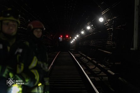 Эвакуация пассажиров из метро 31 января