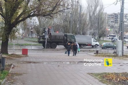 Военная техника РФ, Мариуполь, оккупанты, военная техника РФ