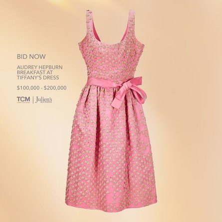 Платье Одри Хепберн, одри хепберн, завтрак у тиффани, платье, аукцион