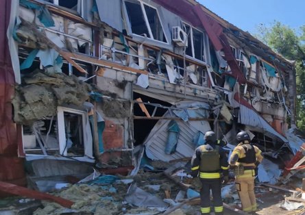 Удар 8 июля, Днепр, разрушения