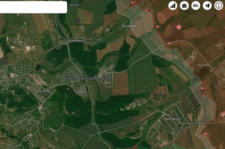 ВС РФ, Донецкая область, ВСУ, Донбасс, Бахмут, война РФ против Украины