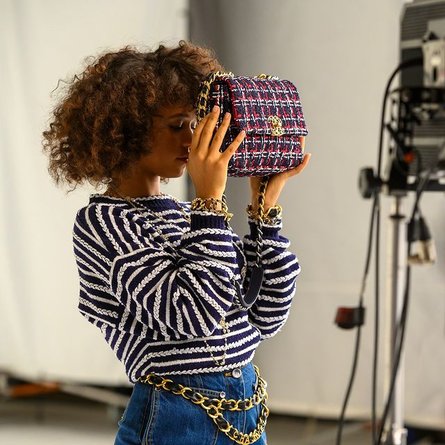 Сумка с цепочкой, шанель, Chanel, тренд сезона, модный тренд