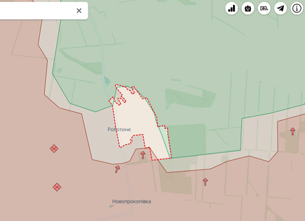 Карта бойових дій