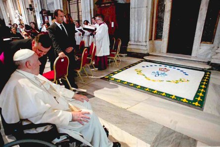 Папа часто відвідував базиліку