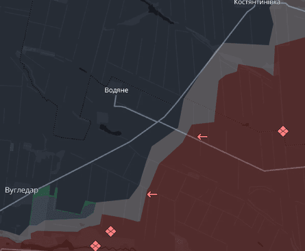 Карта бойових дій