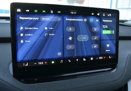 дисплей Skoda Enyaq