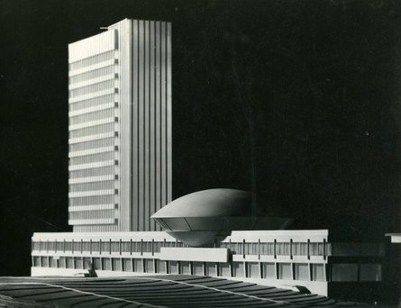 Українська артіхектура, бібліотека УкрІНТЕІ, летюча тарілка, 3D-проєкт, Флоріан Юр'єв