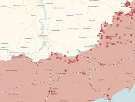 фронт Запоріжжя