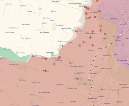 бои под Угледаром