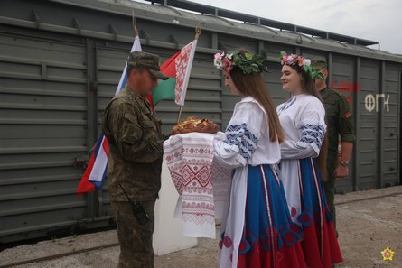 Солдаты ВС РФ прибыли в Беларусь для участия в "Запад-2025"