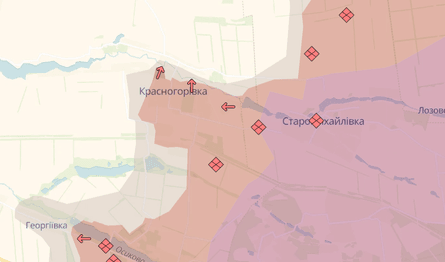 Просування ЗС РФ у Донецькій області