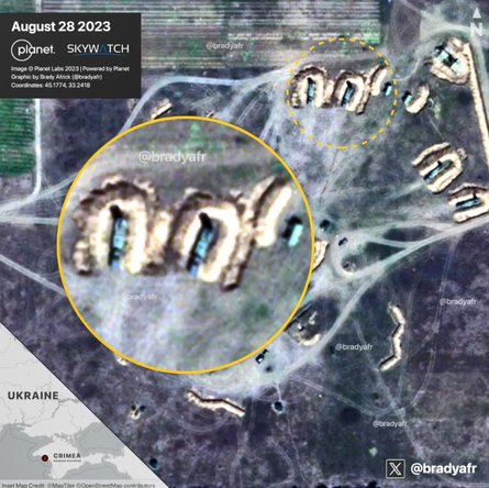 Вибухи в Криму: наслідки удару по базі РФ під Євпаторією