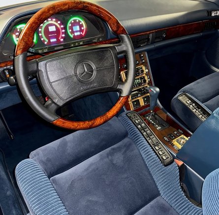 салон Mercedes W126, Mercedes S-Class, Mercedes S-Class, Mercedes W126