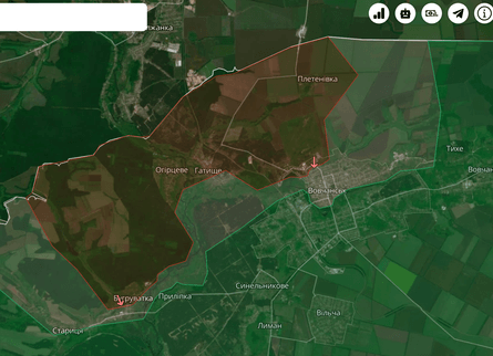 Карта бойових дій