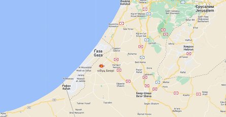 Кибув Беэри — где расположен в Израиле