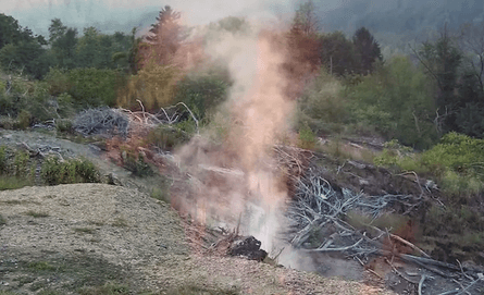 Город в США, Централия, пожар в городе, горит до сих пор, покинули дома, эвакуация жителей, Silent Hill, заброшенный город, Централия,