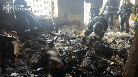 Удар РФ по Харькову и квартира, сожженная российским Шахедом 7 июня