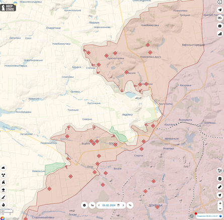 бойові дії в Авдіївці