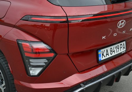 ліхтарі Hyundai Kona, новий Hyundai Kona, кросовер Hyundai, Hyundai Kona 2025, Hyundai Kona Hybrid