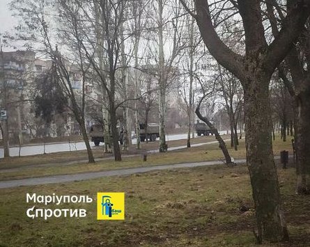 война России против Украины, российская техника, российские оккупанты, Мариуполь, Донбасс, Запорожская область