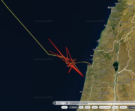 Ізраїльський порт прийняв російське судно з понад 43 тисячами тонн зерна, вивезеного з окупованих територій України.