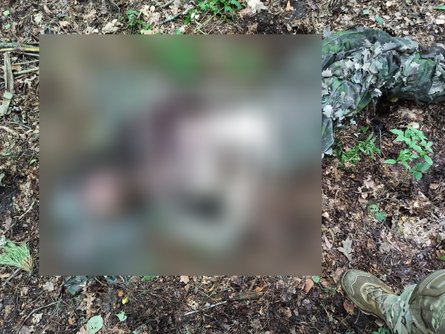 Зображення загиблого російського військового