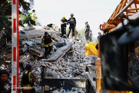 Российский удар по Кривому Рогу