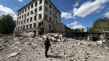 Насліки атаки ЗС РФ на Донеччині