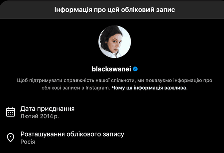 Профиль жены Полунина