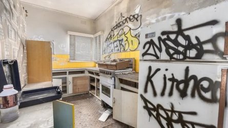 Покинутий будинок, ділянка з покинутим будинком, земельна ділянка, старий будинок, аукціон, "божевільний" аукціон, ціна будинку,