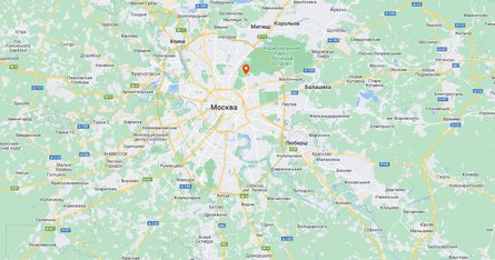 ППО, ЗС РФ, Москва, карта