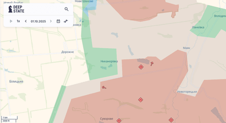 Никанорівка карта