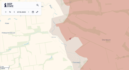 Охотничье Полтавка карта