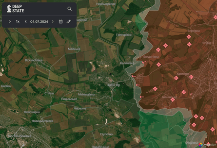 Карта бойових дій