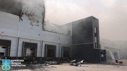 В Васиоищеве под Харьковом загорелись склады предприятия